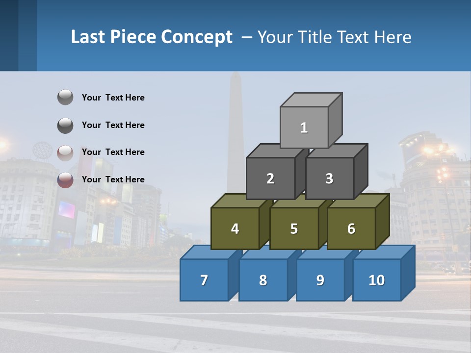 Colorful Structure Architecture PowerPoint Template