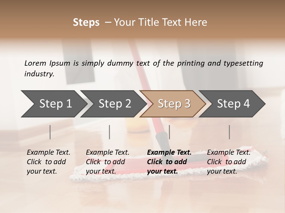 Scrub Household Mites PowerPoint Template