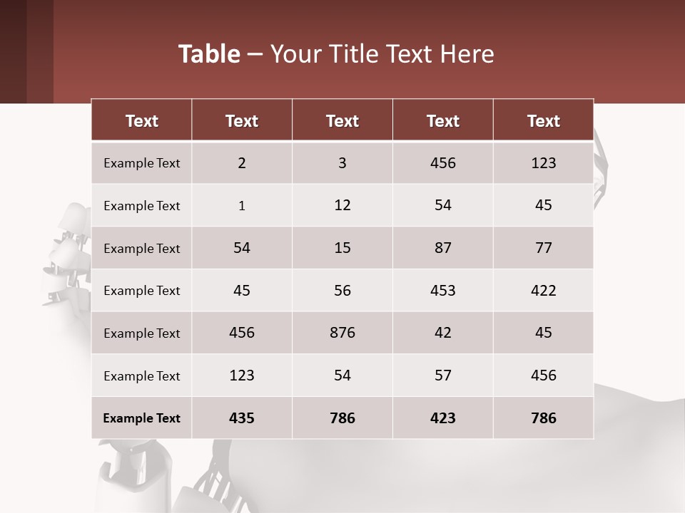 Cybernetics White Robotic PowerPoint Template