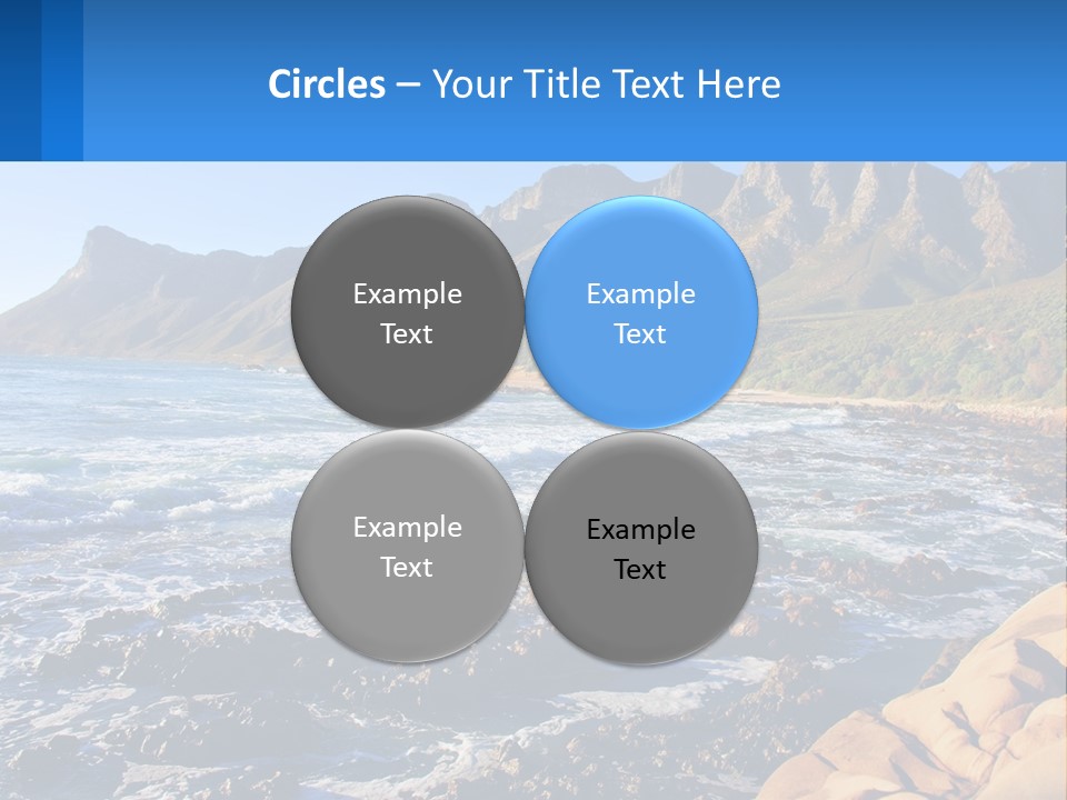 Sand Wave Tide PowerPoint Template