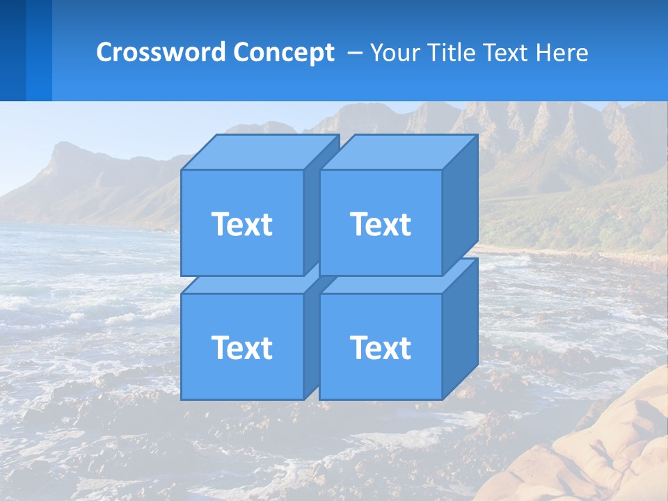 Sand Wave Tide PowerPoint Template