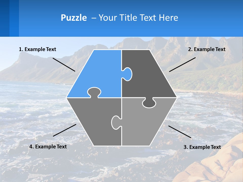 Sand Wave Tide PowerPoint Template