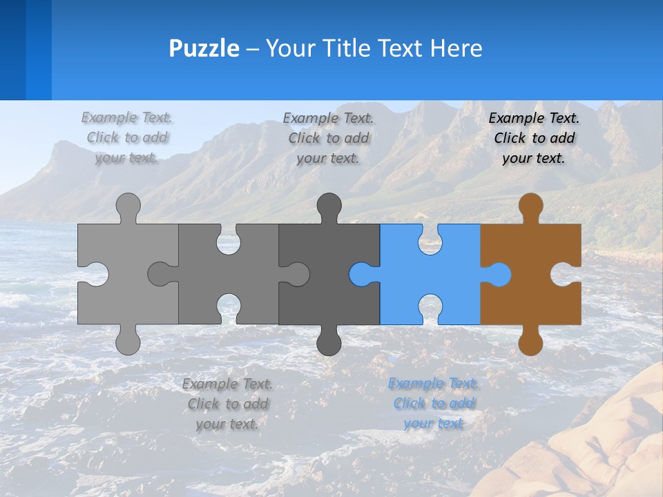 Sand Wave Tide PowerPoint Template