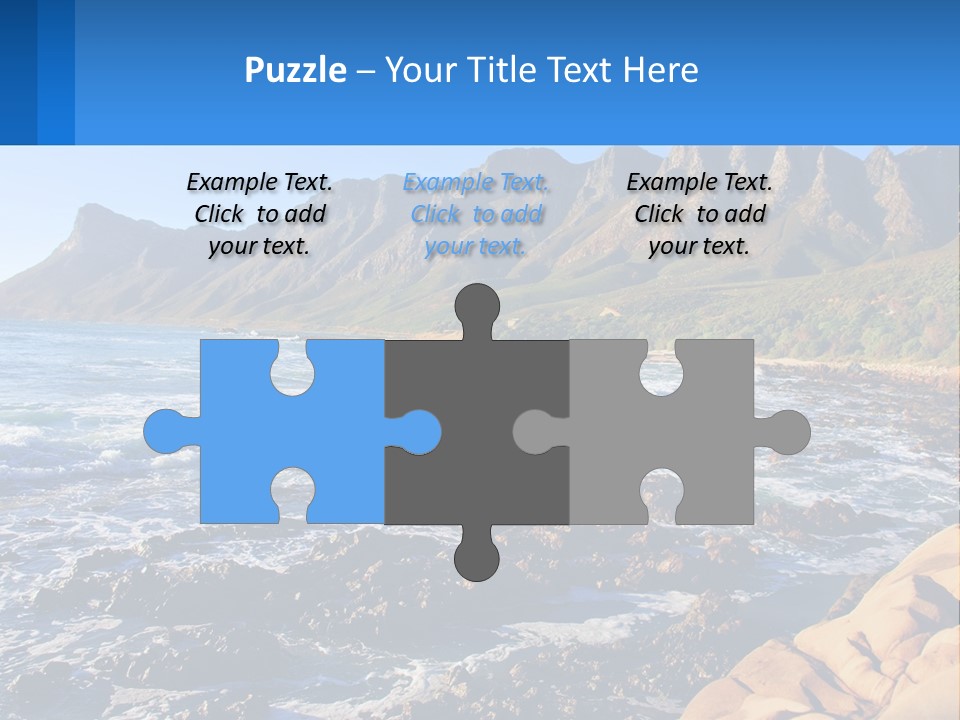 Sand Wave Tide PowerPoint Template