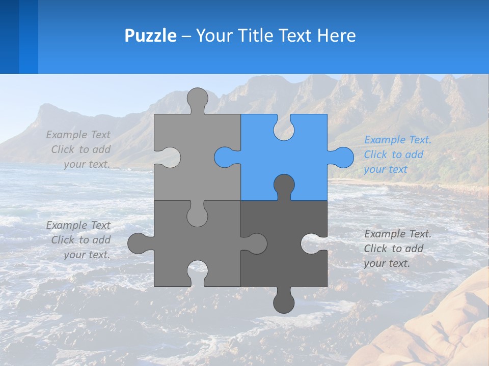 Sand Wave Tide PowerPoint Template