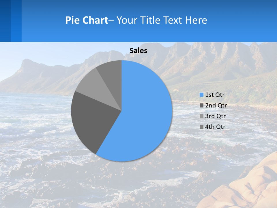 Sand Wave Tide PowerPoint Template
