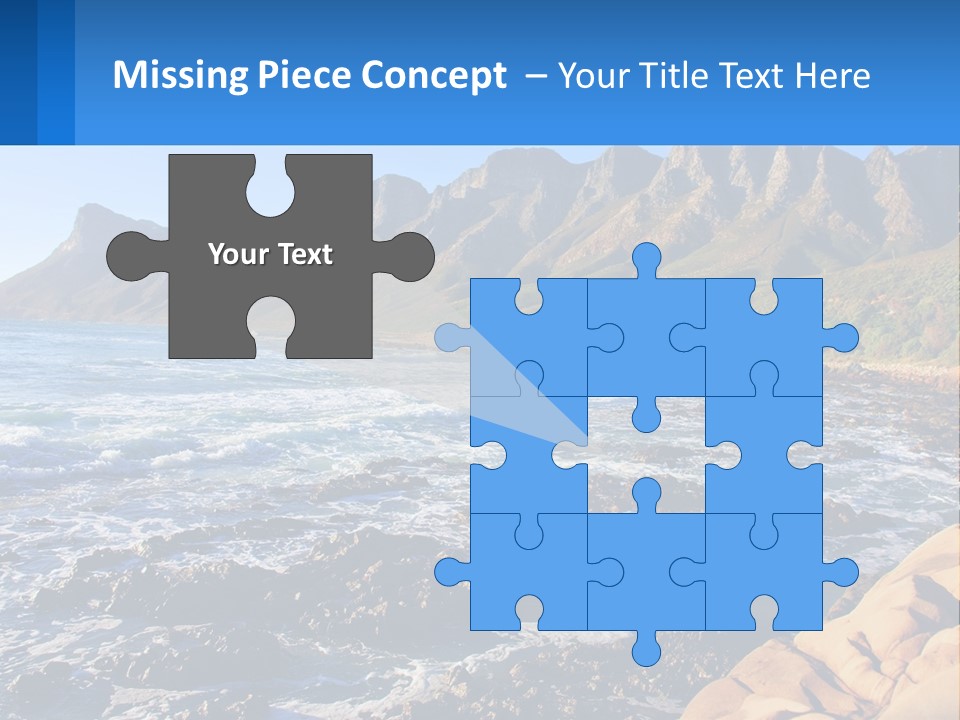 Sand Wave Tide PowerPoint Template