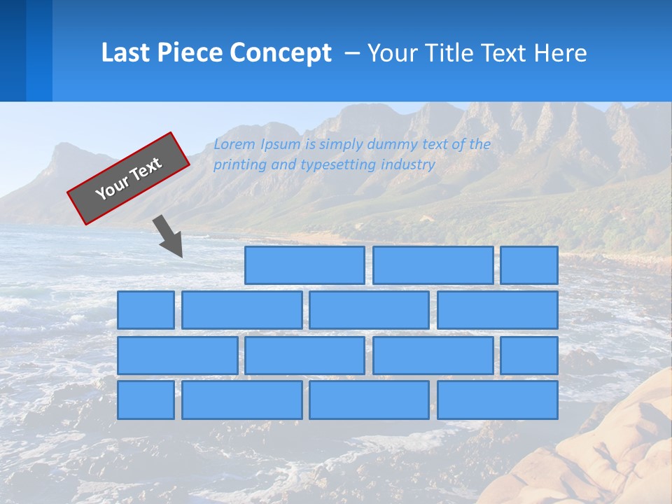 Sand Wave Tide PowerPoint Template