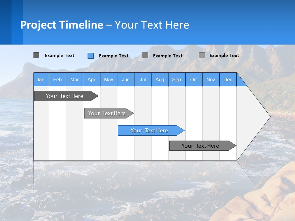 Sand Wave Tide PowerPoint Template
