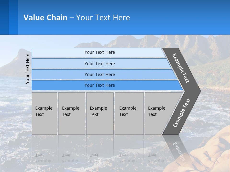 Sand Wave Tide PowerPoint Template