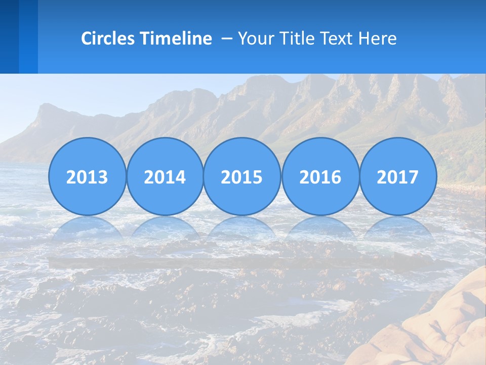 Sand Wave Tide PowerPoint Template