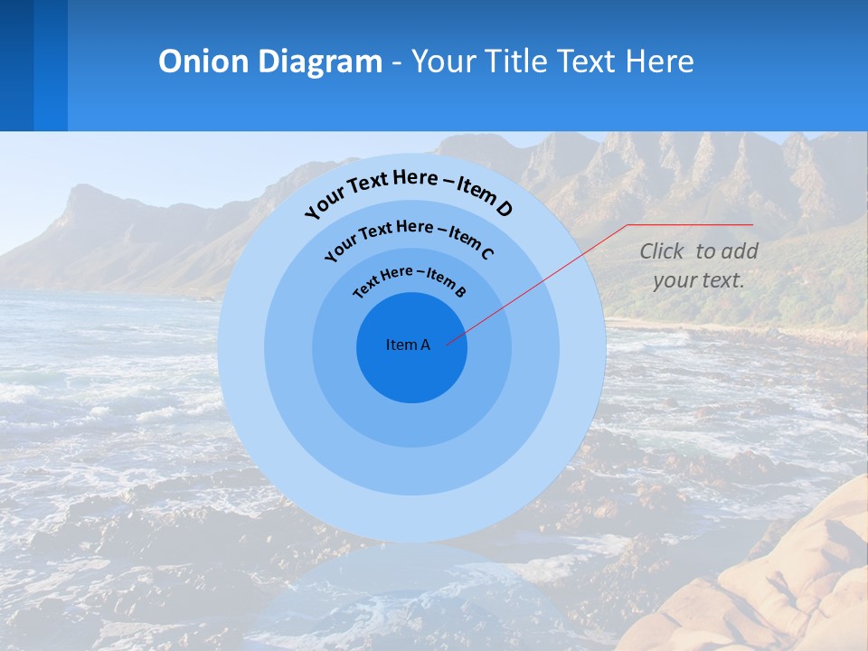 Sand Wave Tide PowerPoint Template
