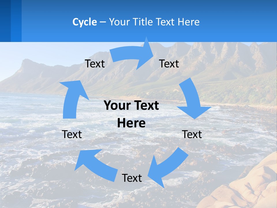 Sand Wave Tide PowerPoint Template