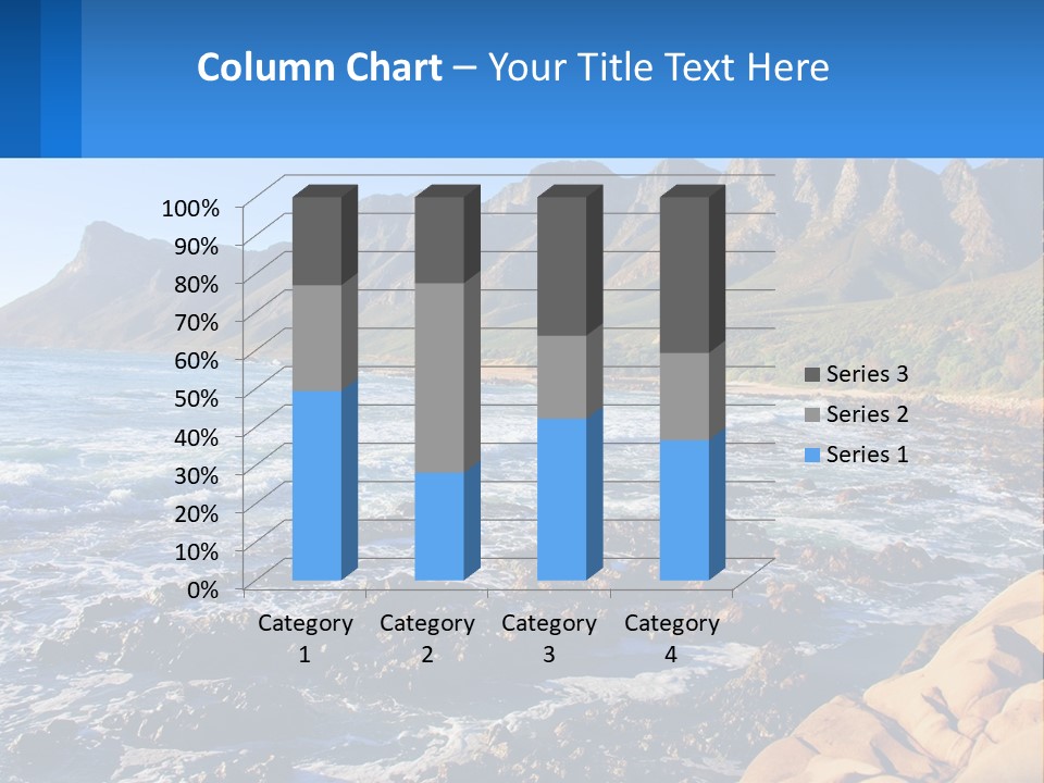 Sand Wave Tide PowerPoint Template