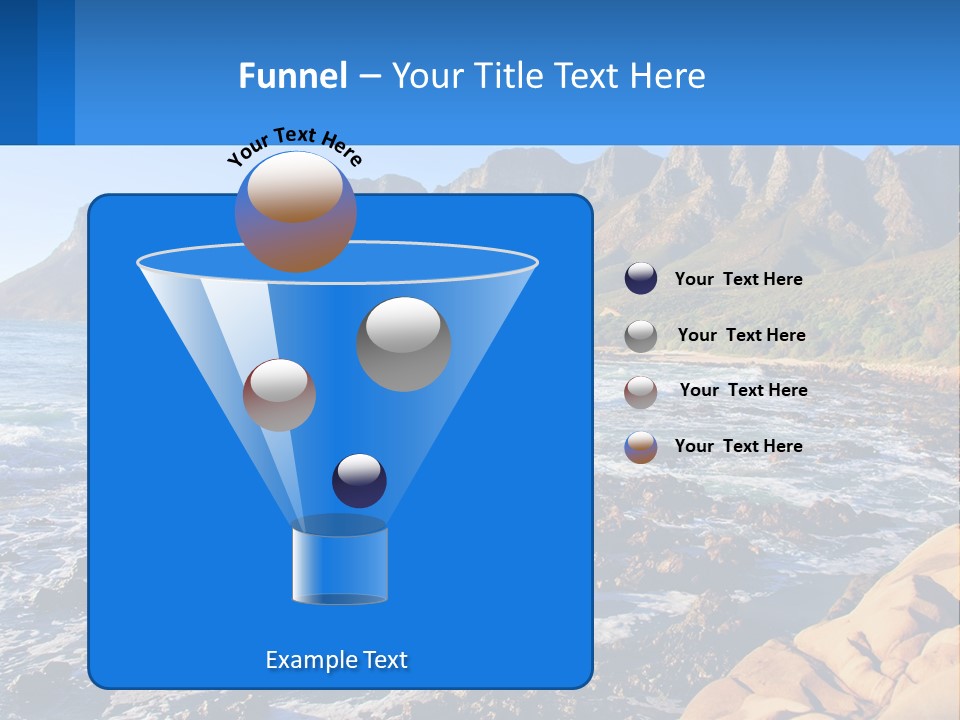 Sand Wave Tide PowerPoint Template