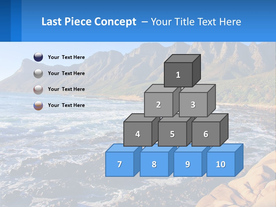 Sand Wave Tide PowerPoint Template