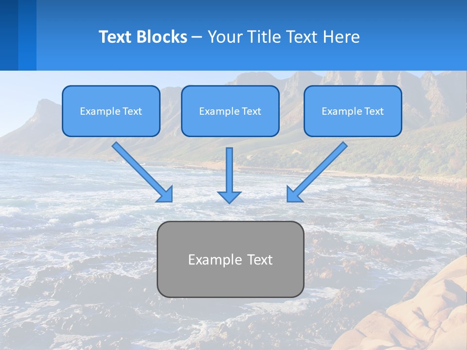 Sand Wave Tide PowerPoint Template