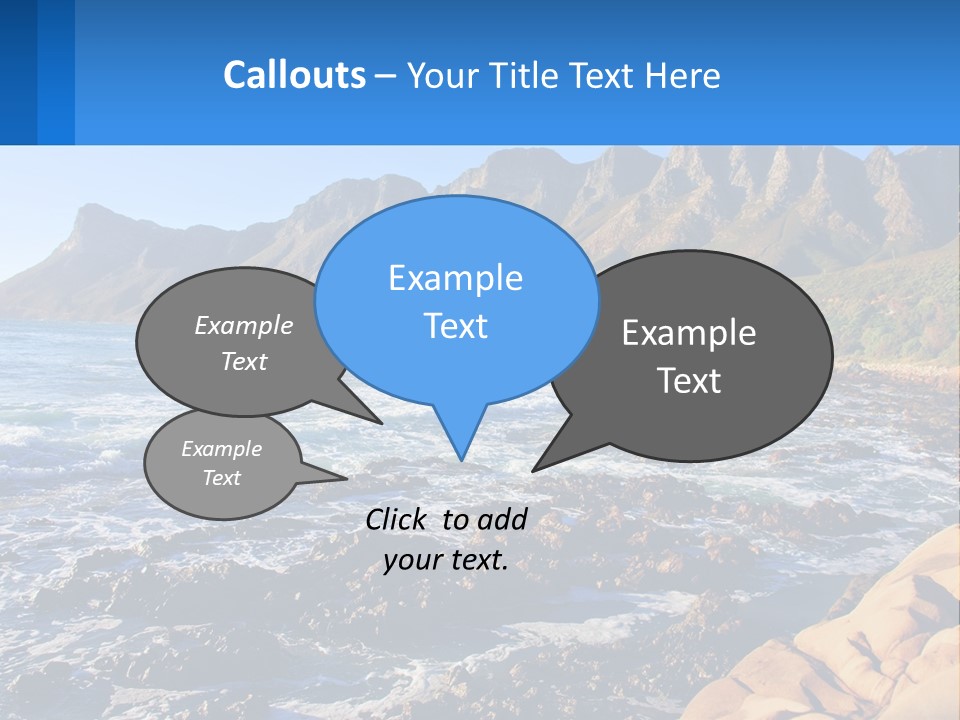 Sand Wave Tide PowerPoint Template