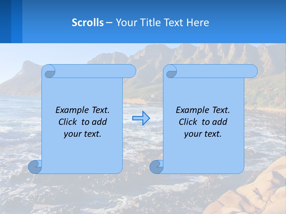 Sand Wave Tide PowerPoint Template