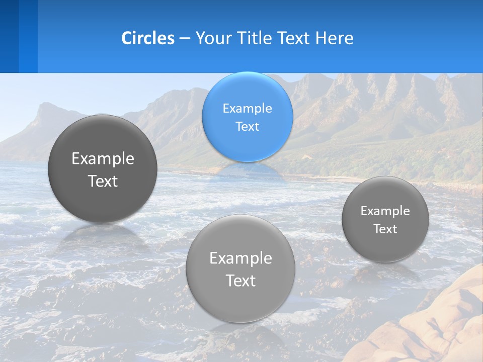 Sand Wave Tide PowerPoint Template