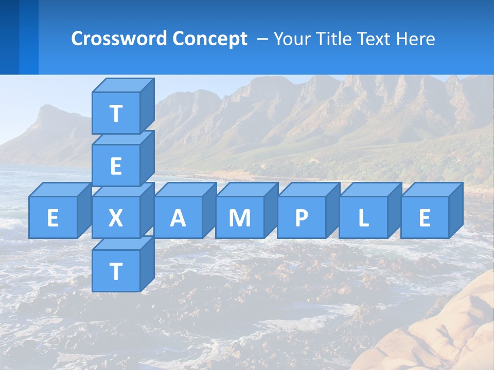 Sand Wave Tide PowerPoint Template