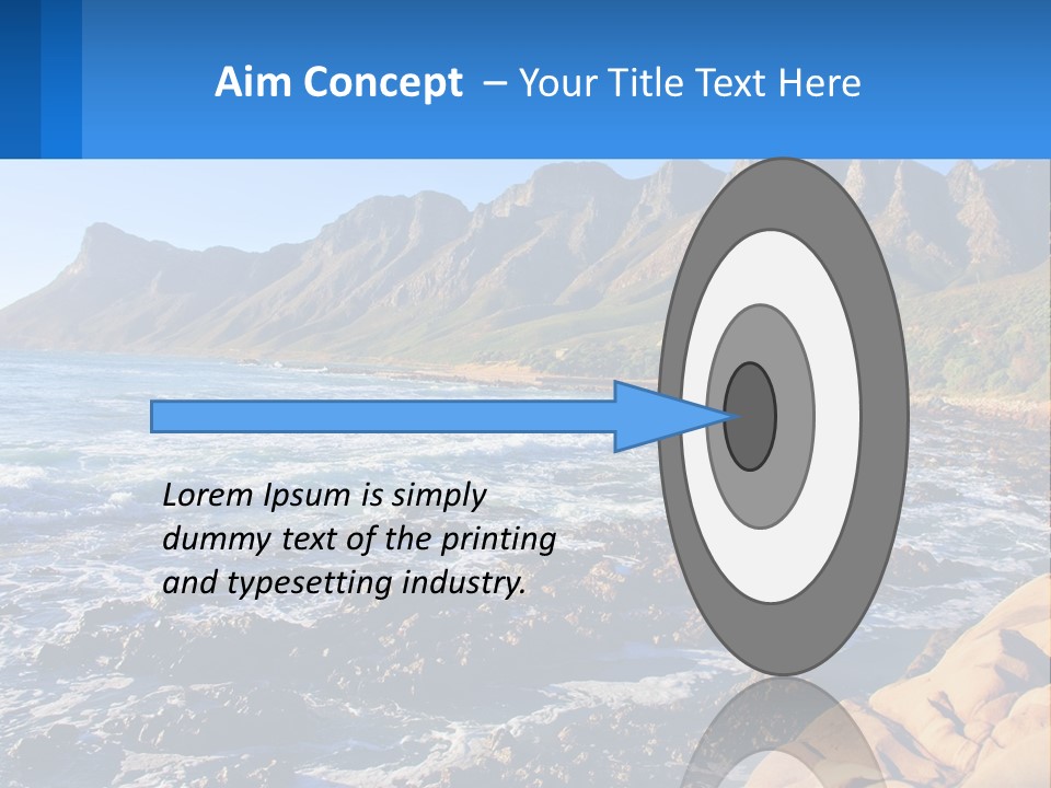 Sand Wave Tide PowerPoint Template