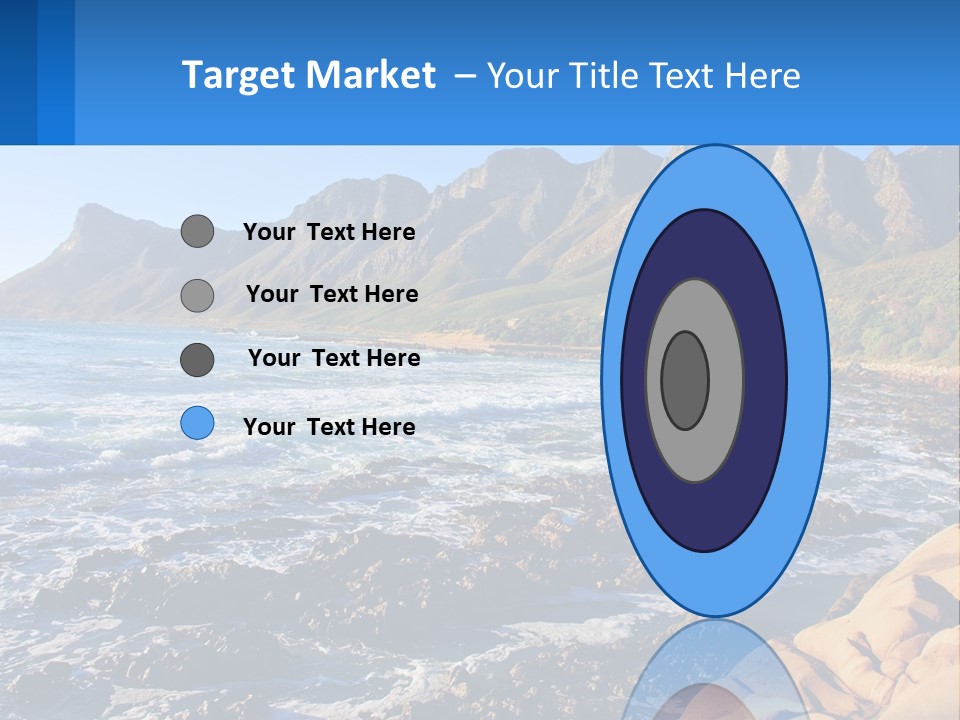 Sand Wave Tide PowerPoint Template