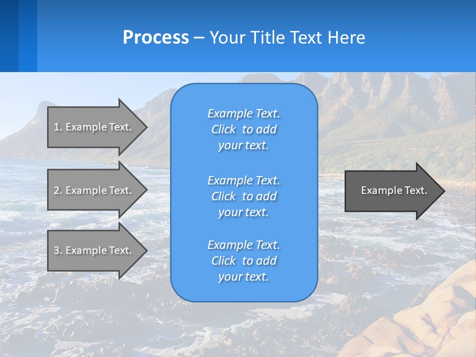 Sand Wave Tide PowerPoint Template