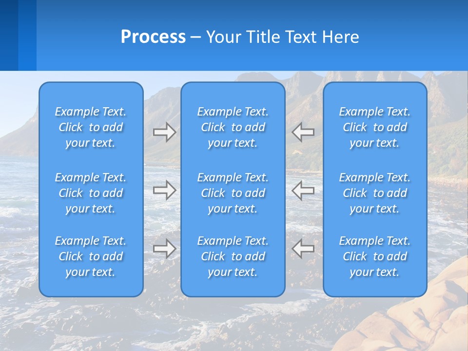 Sand Wave Tide PowerPoint Template
