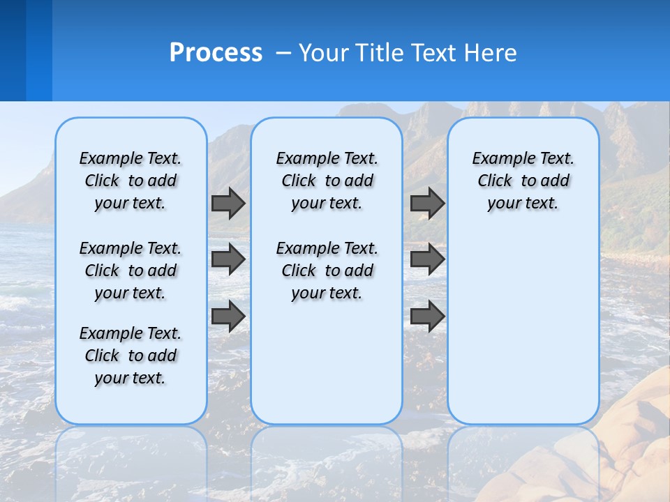 Sand Wave Tide PowerPoint Template