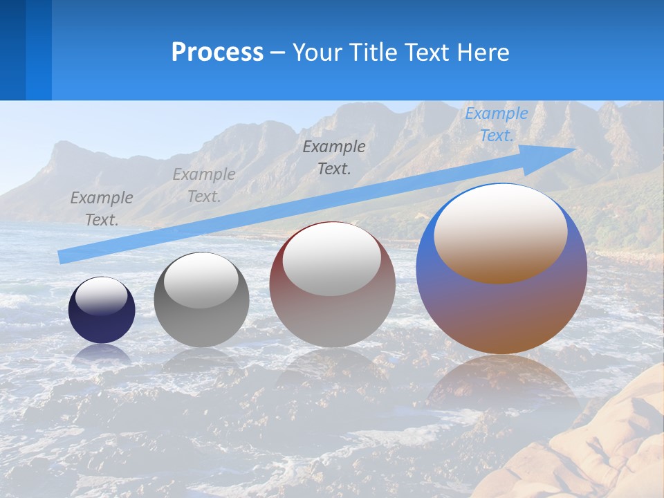 Sand Wave Tide PowerPoint Template