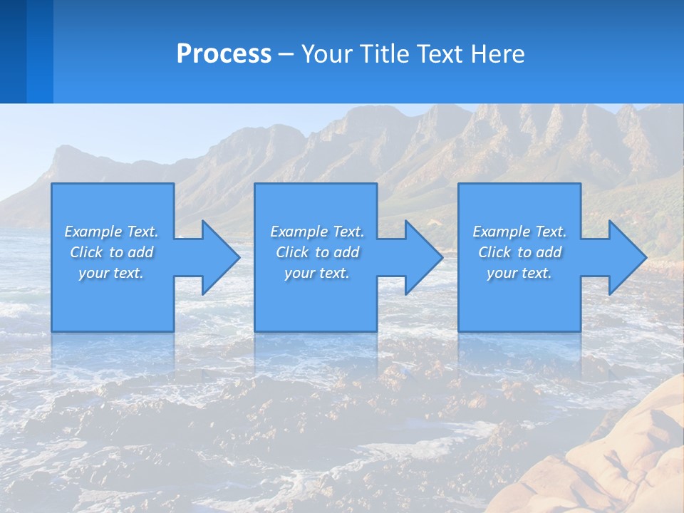Sand Wave Tide PowerPoint Template