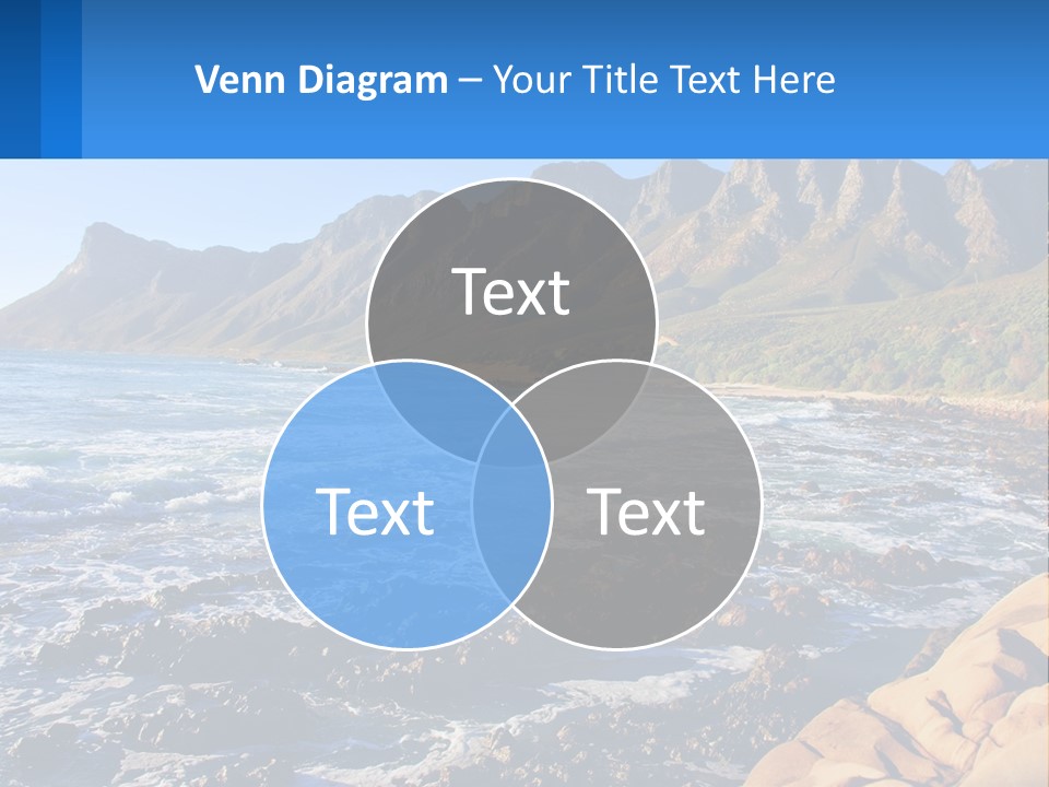 Sand Wave Tide PowerPoint Template