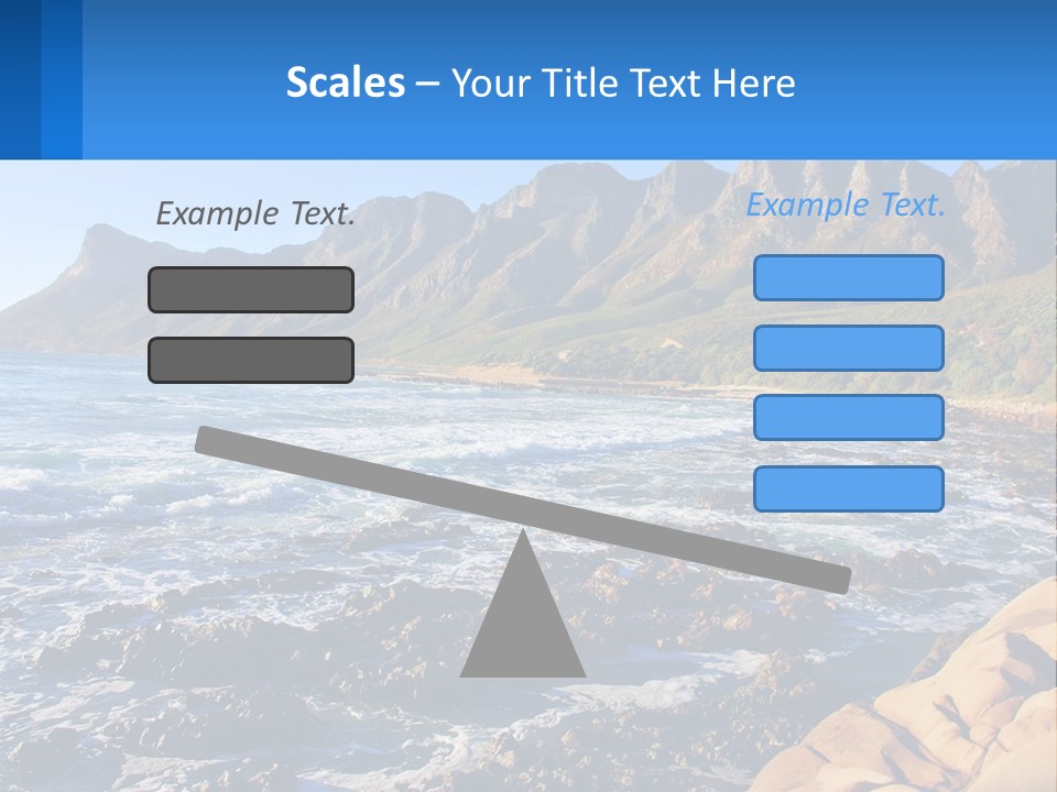 Sand Wave Tide PowerPoint Template
