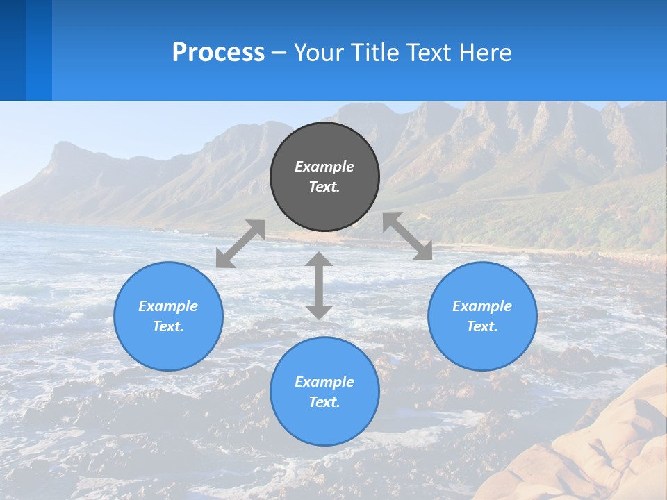 Sand Wave Tide PowerPoint Template