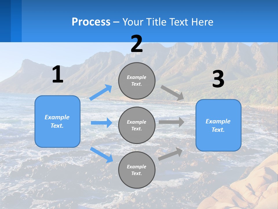 Sand Wave Tide PowerPoint Template