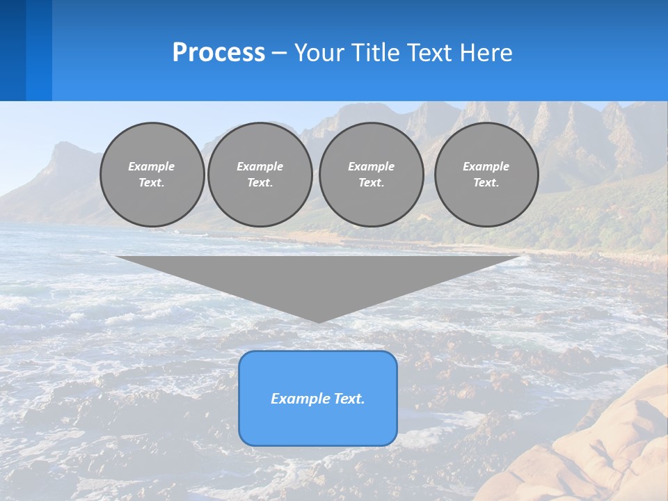 Sand Wave Tide PowerPoint Template