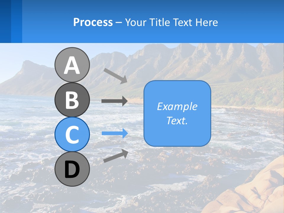 Sand Wave Tide PowerPoint Template