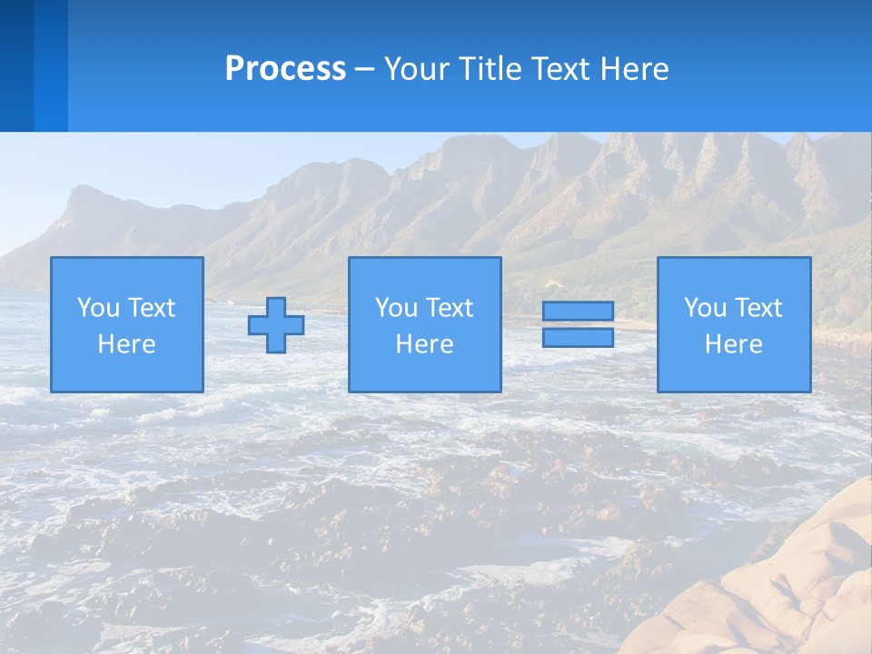 Sand Wave Tide PowerPoint Template
