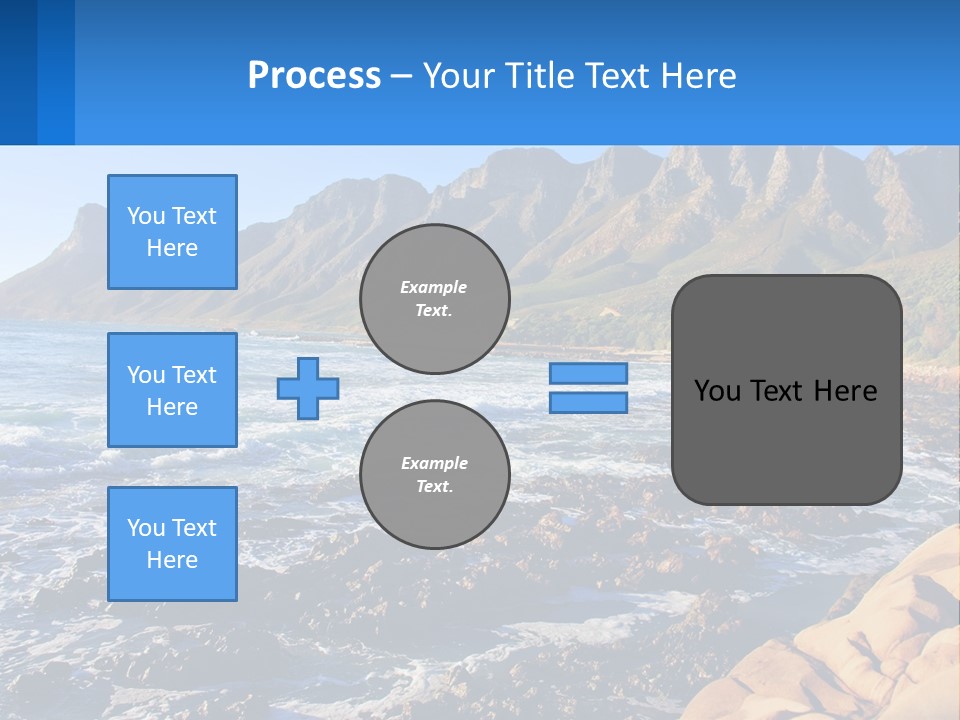 Sand Wave Tide PowerPoint Template