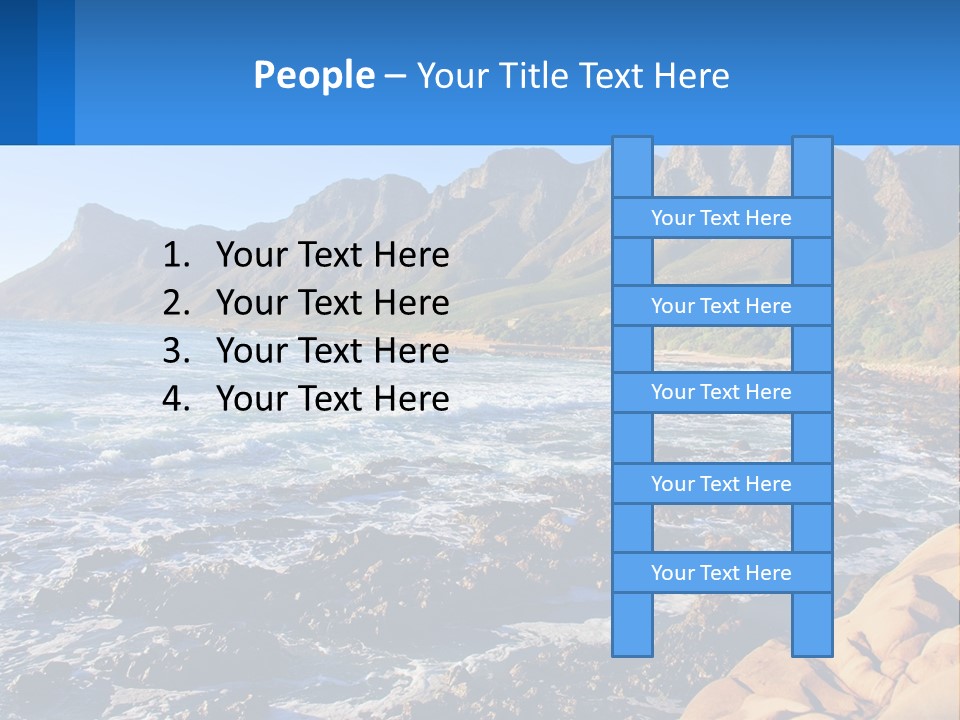 Sand Wave Tide PowerPoint Template