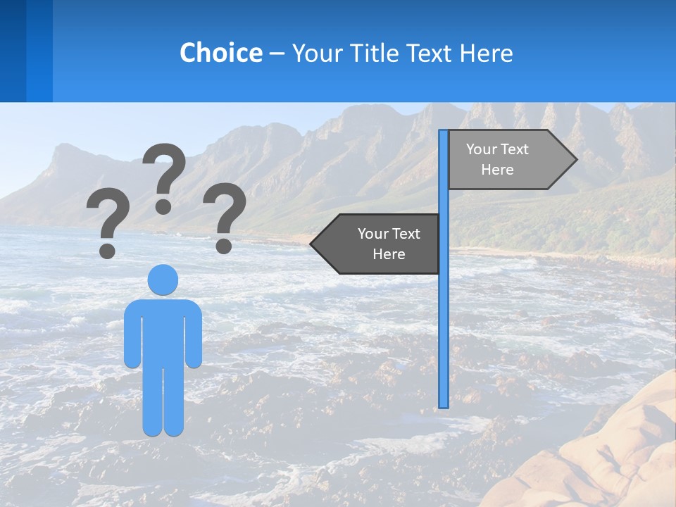 Sand Wave Tide PowerPoint Template