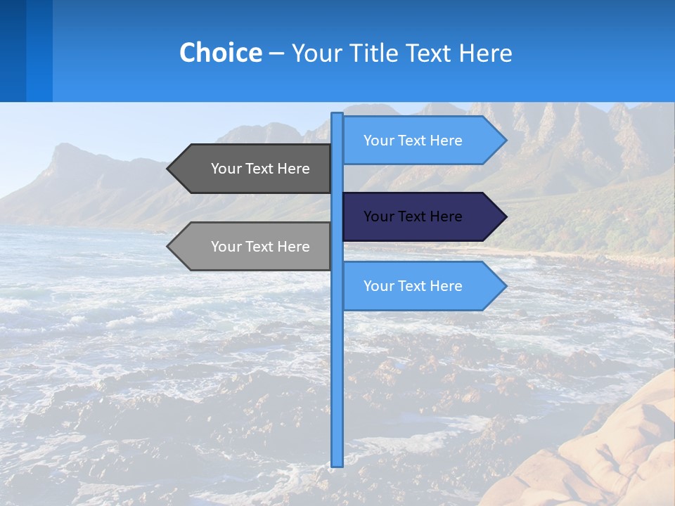 Sand Wave Tide PowerPoint Template