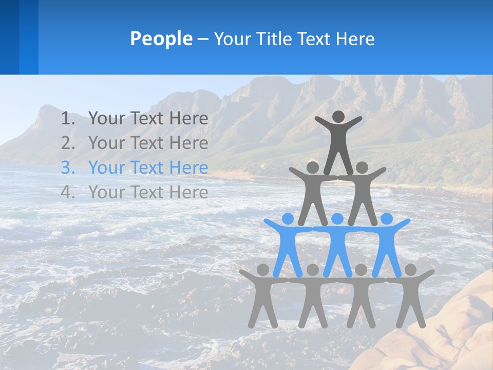 Sand Wave Tide PowerPoint Template