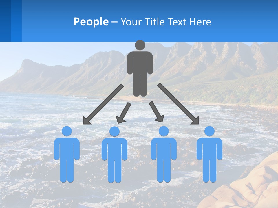 Sand Wave Tide PowerPoint Template