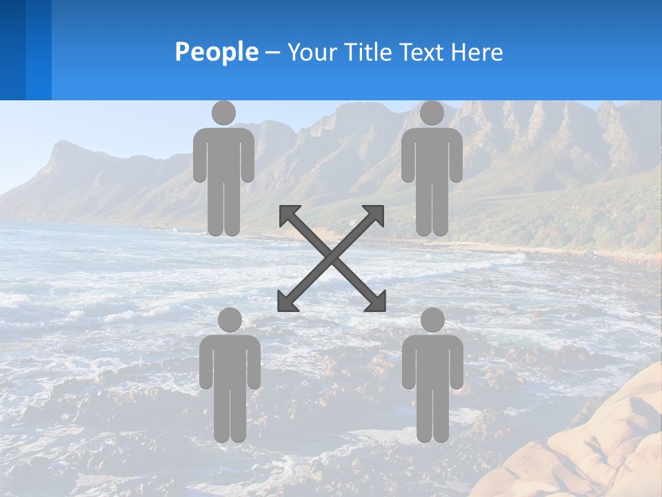 Sand Wave Tide PowerPoint Template