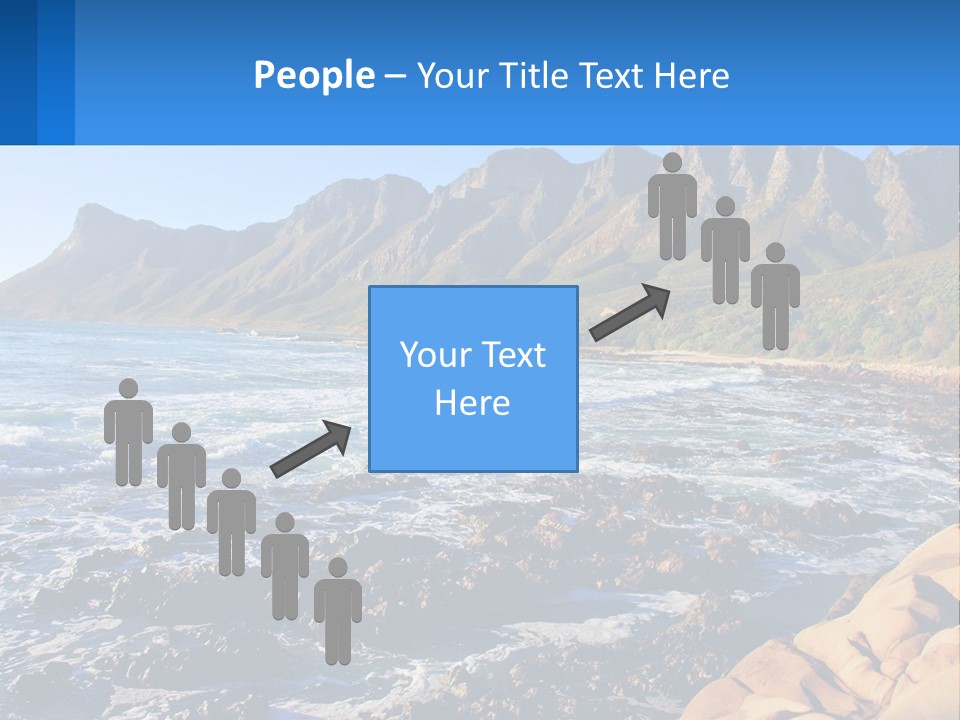 Sand Wave Tide PowerPoint Template