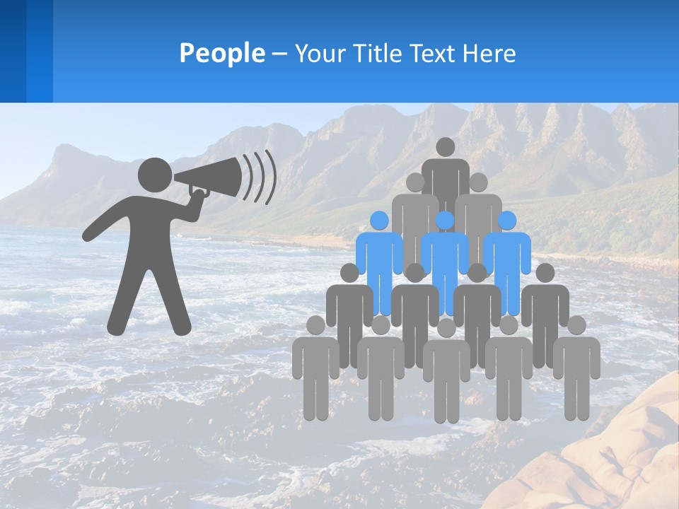 Sand Wave Tide PowerPoint Template