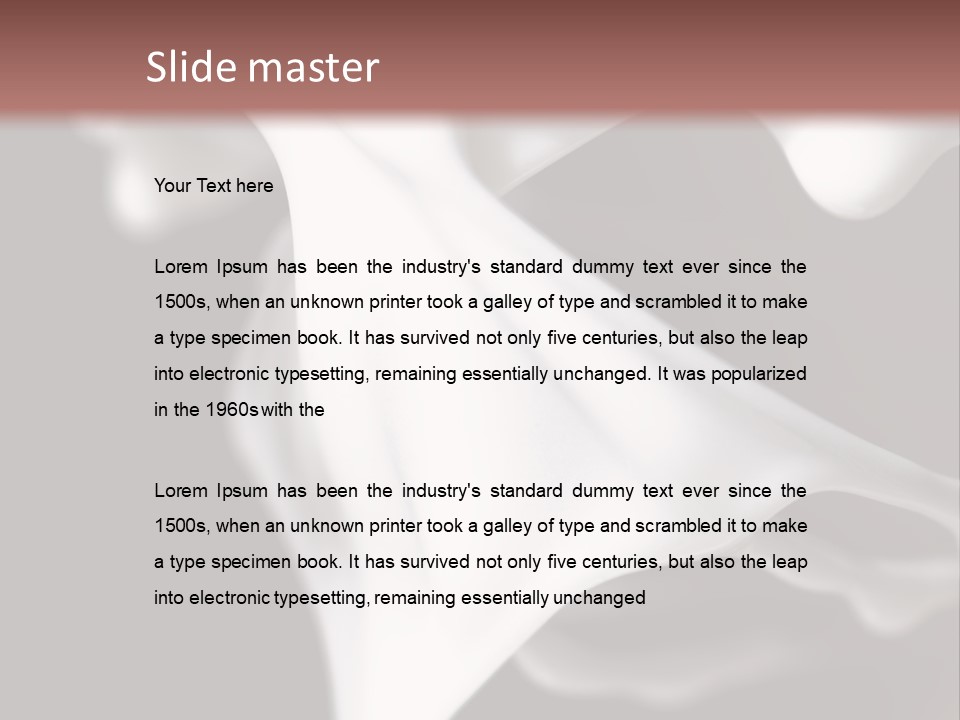 Pan Creme Dessert PowerPoint Template