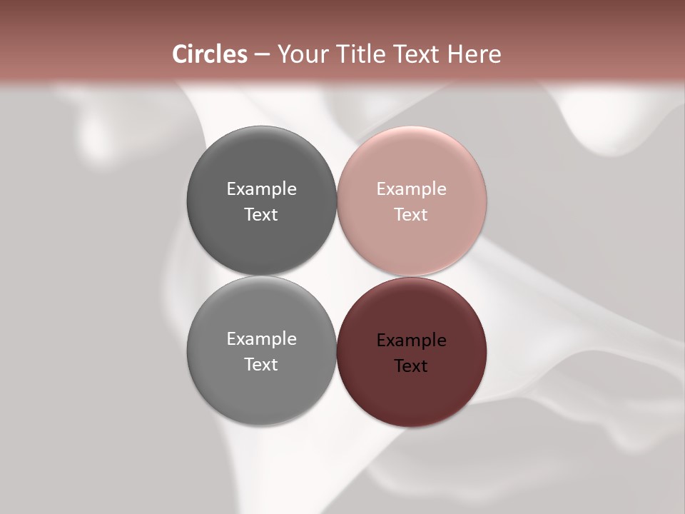 Pan Creme Dessert PowerPoint Template